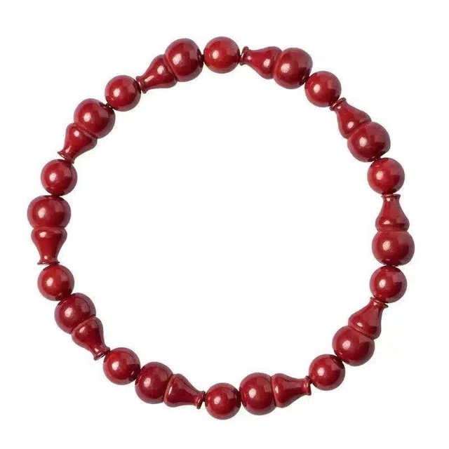 茂琼 时尚 简约 紫金砂葫芦福禄安康平安单圈小众百搭高级感#好运 朱砂 手串 女款