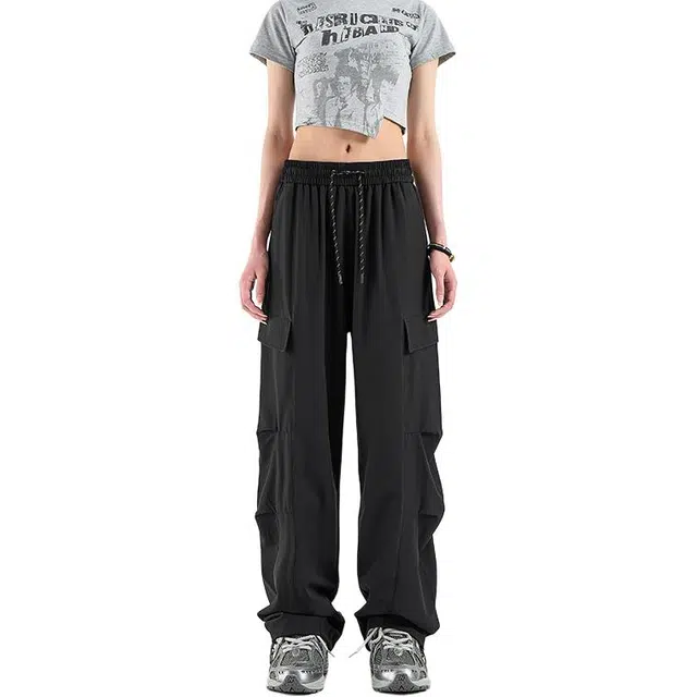 金盾 舒适时尚纯色休闲裤 男女同款