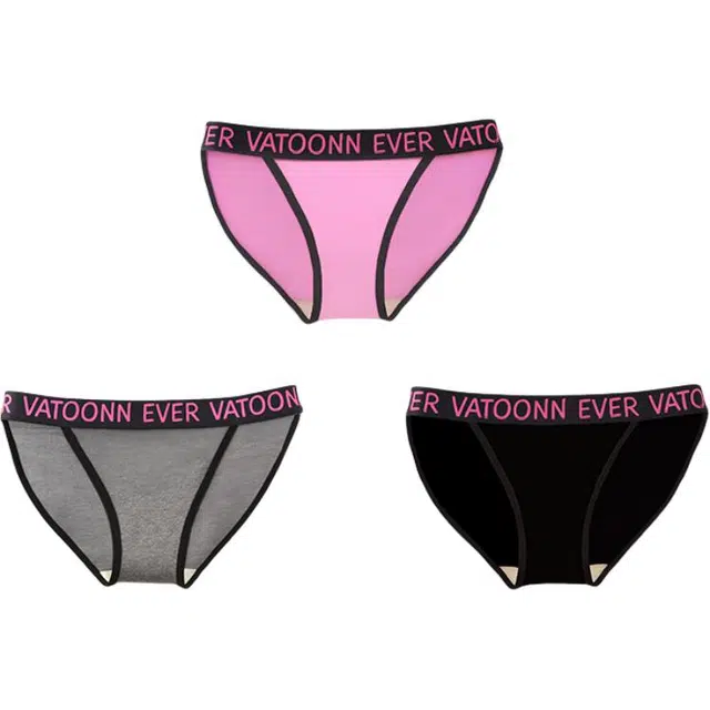 花佃品色 纯色性感大码三角内裤 女款