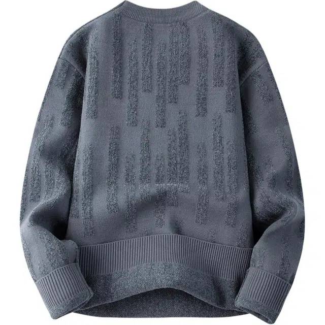 卡丹狄诺 秋冬季男士百搭纯色打底衫毛衣 男款