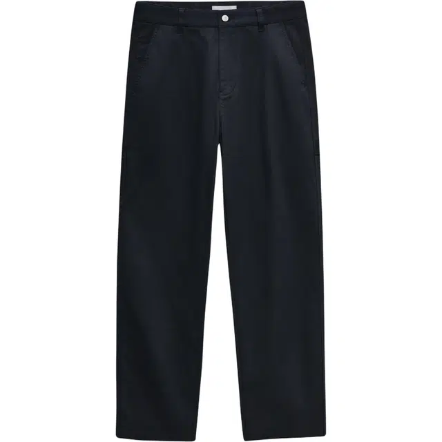 九牧王男裤专家 秋季宽松剪裁直筒利落职场日常休闲裤 男款