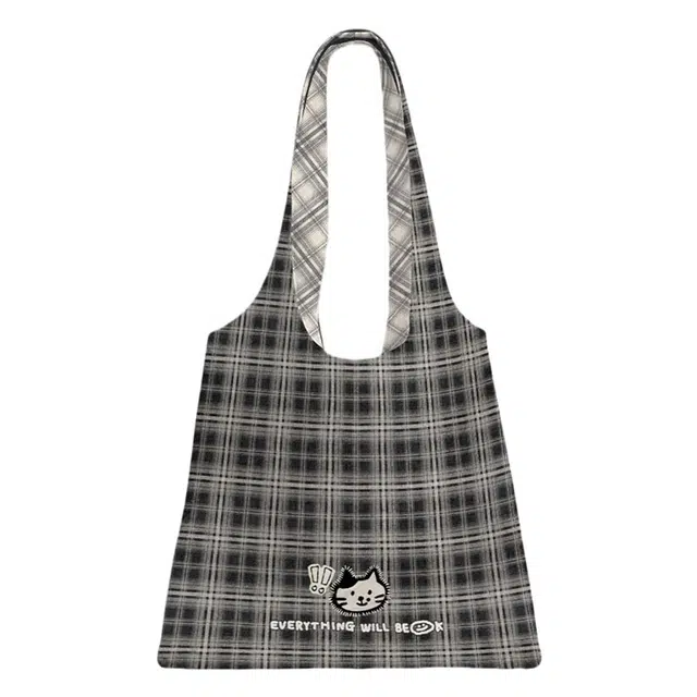 奥松 小众设计交响格韩系慵懒风上班通勤 绒面科技布 单肩包 常规 女款 灰色