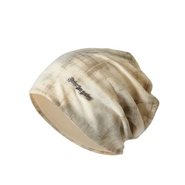 氧气樱桃 日系个性复古晕染废土潮流百搭大头围显脸小包头 棉 堆堆帽 男女同款情侣款