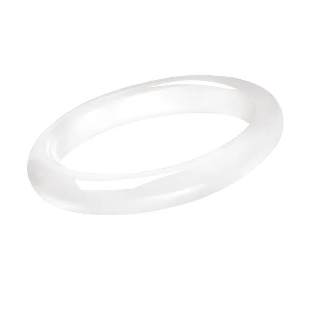 骊碧 东方韵味传统祝福蕴养福运安康细腻宛若凝脂富有光泽清风朗月匠心工艺#好运天然 玉髓 手镯 女款