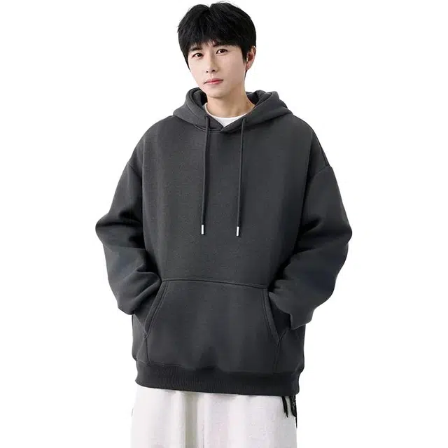 地界二 重磅连帽美式高街潮牌休闲卫衣 男款