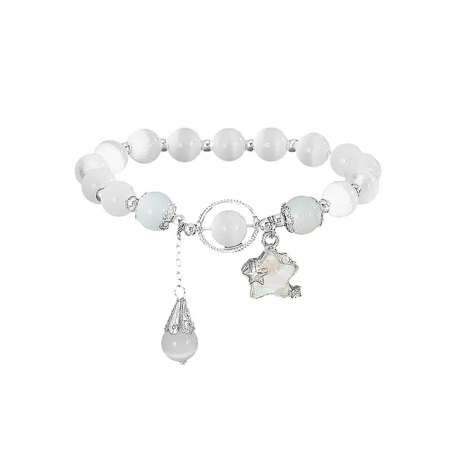 希遇 轻奢小众高级感 简约时尚甜美优雅日常 转运珠手饰#好运 琉璃 手串 女款