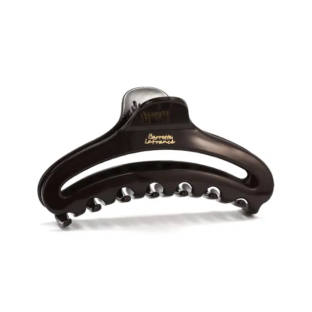 如花梦 复古风 高级感优雅百搭亮面三色醋酸抓夹 提升精致度发饰 亚克力 发夹 女款