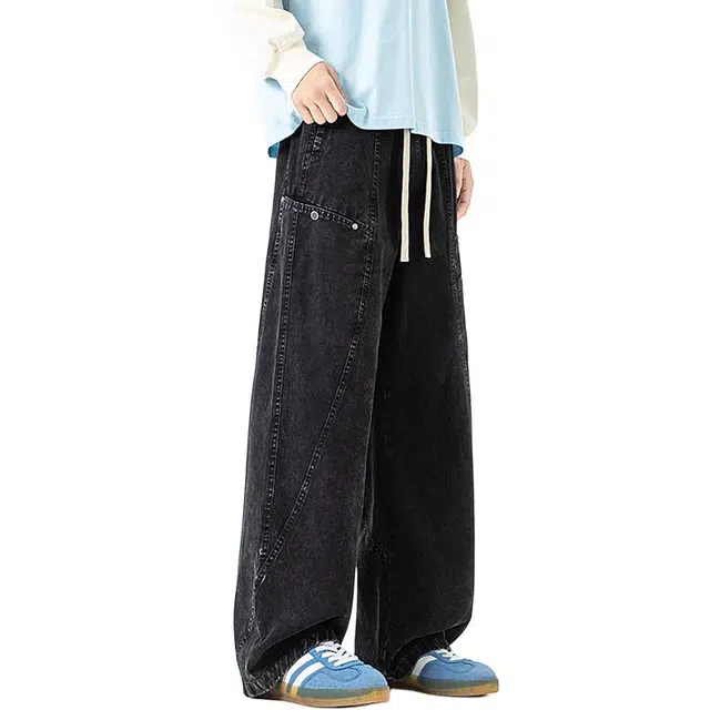 金盾 秋季水洗做旧休闲裤 男款