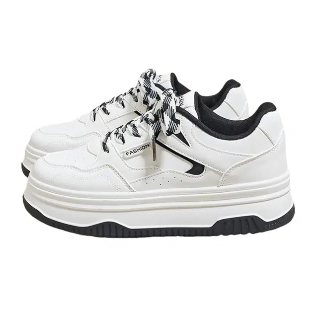 乐乐鱼 小众百搭休闲厚底 低帮 板鞋 男款