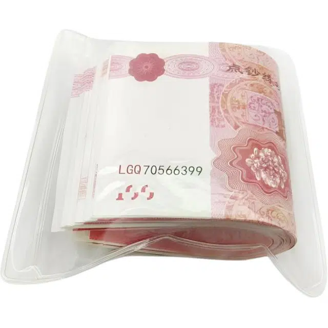 悦悦熊 创意搞怪有钱花解压神器练功券非真钞新奇 捏捏乐