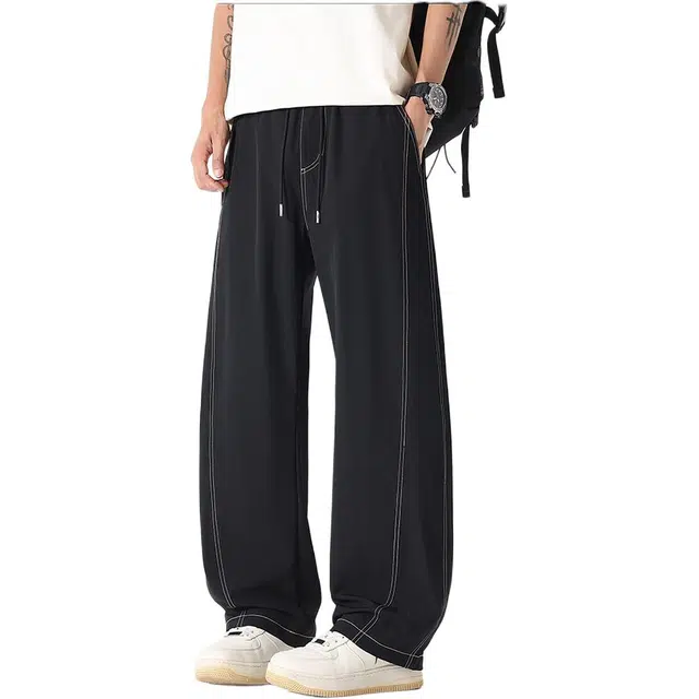 金盾 弯刀宽松垂感休闲裤 男款