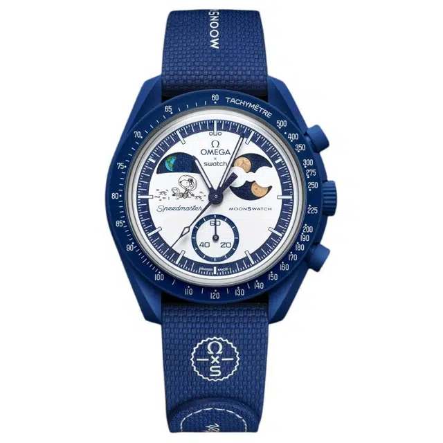 Swatch x Omega MoonSwatch Mission to Earthphase Moonshine Gold