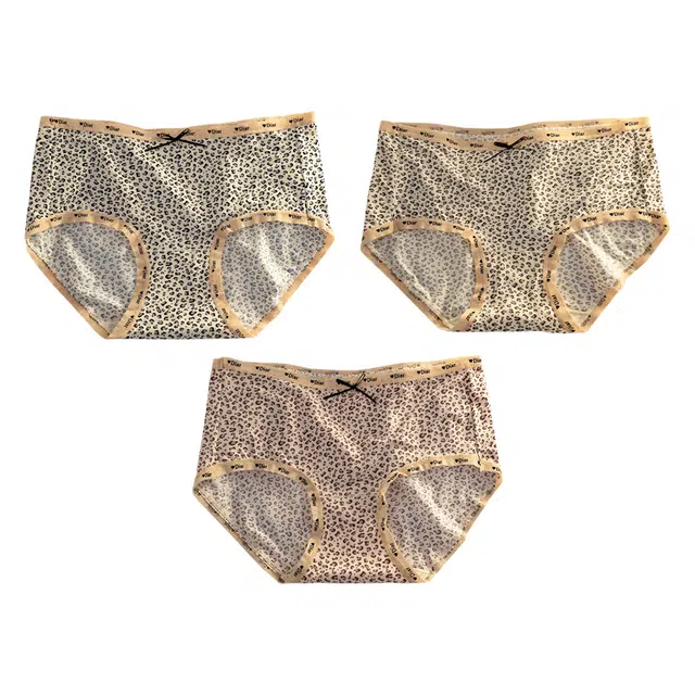 二三二三 甜美可爱蝴蝶结亲肤柔软无痕舒适三角内裤 女款