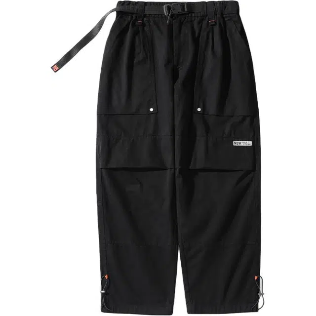 金盾 多口袋潮流宽松时尚简约百搭休闲裤 男款