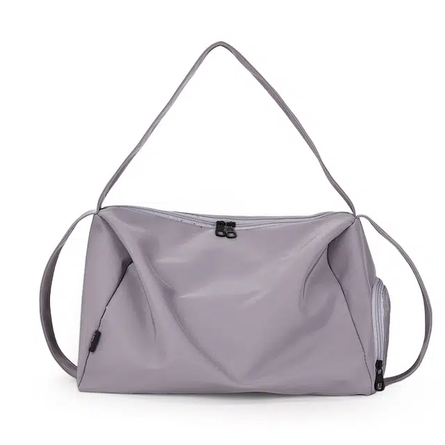 醇龙 极简风旅行袋女大容量游泳健身包训练包慵懒风学生上课包 尼龙 手提包单肩包 常规 男女同款情侣款 多色