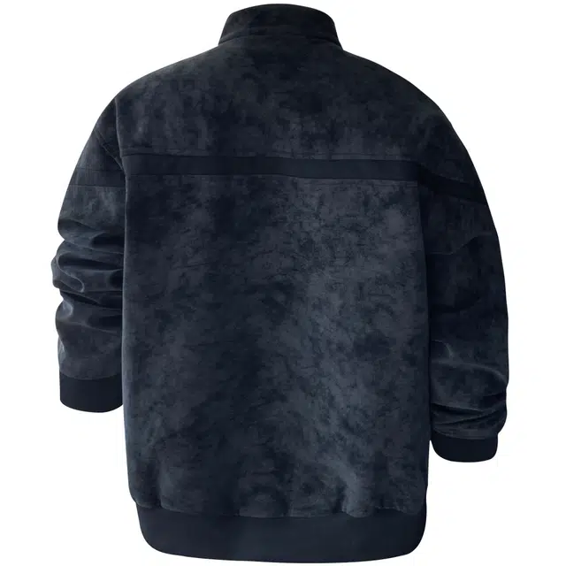 稻草人 美式复古扎染绒感雾花皮面料秋季机车朋克风双拉链宽松垂感休闲百搭情侣学生皮立领短款夹克外套 男女同款