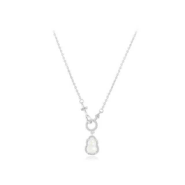 百慕眸 福禄环环相扣 轻奢小众设计时尚温柔日常百搭通勤显白高级感 #好运 琉璃 项链 男女同款情侣款