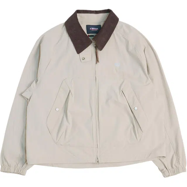 蓝岐 复古工装大口袋撞色防泼水灯芯绒翻领户外夹克外套 女款