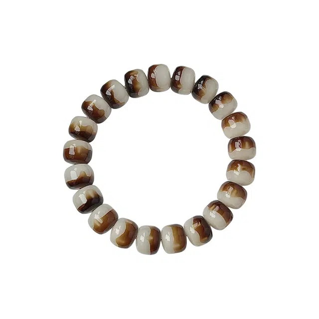 老冯记银楼 原创设计锦柏云影落琴丝绕指柔文玩#好运 菩提根 手串 男女同款情侣款