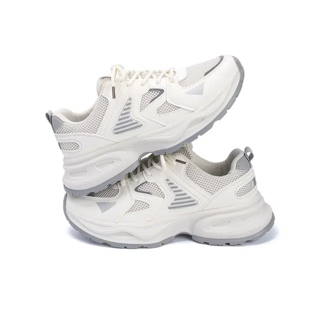 乐乐鱼 厚底百搭休闲运动小众通勤 低帮 老爹鞋 女