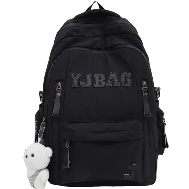 森马 时尚简约学院风百搭 尼龙 双肩包 男女同款情侣款 多色