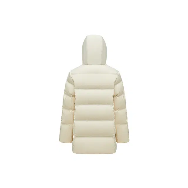 Bosideng 90 Down Hooded Mid-Length Coat