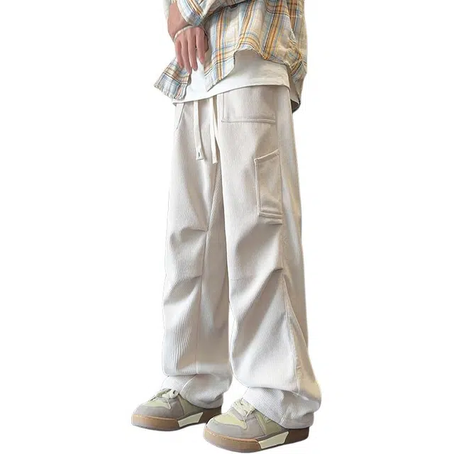 金盾 美式多口袋高街直筒长裤休闲裤 男款