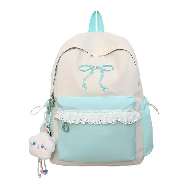 森马 日系可爱少女书包韩版通勤 尼龙 双肩包 女款 多色