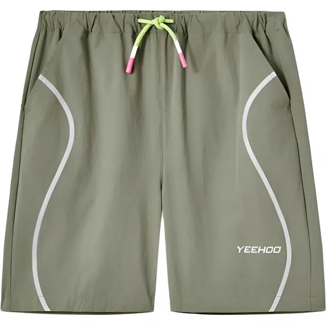 英氏 夏日亲子系列 透气百搭简约舒适儿童速干裤 夏 中小童