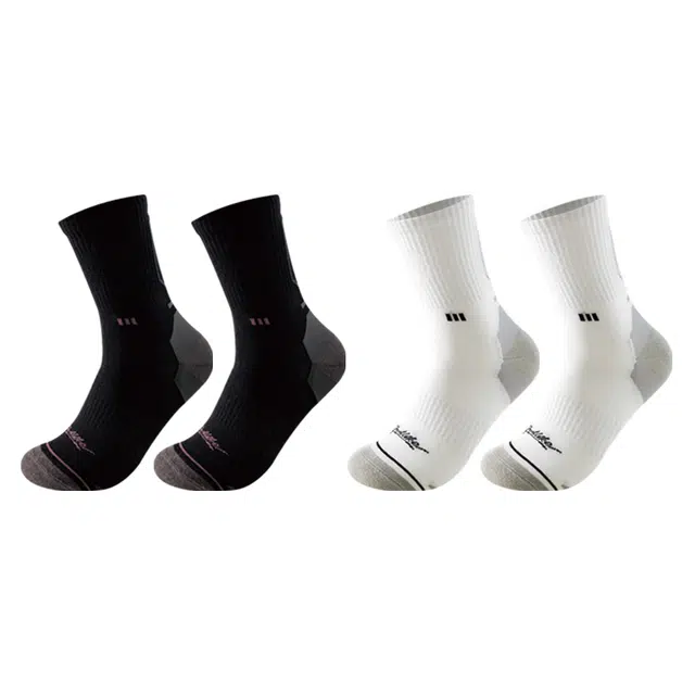 俞兆林 男袜纯棉抑菌透气吸汗防臭户外运动长袜中筒袜 男款