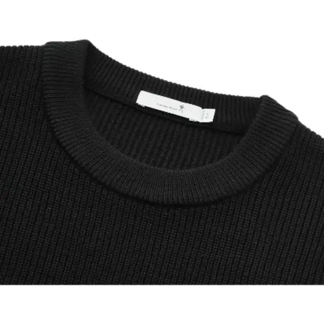 与狼共舞 时尚高街字母提花潮流百搭软糯亲肤保暖圆领针织毛衣 男款