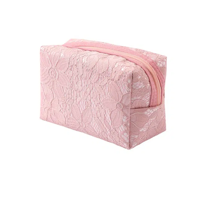馨枕居化妆包轻奢蕾丝化妆包旅行便携式洗漱包旅行收纳化妆包化妆包 便携收纳防尘