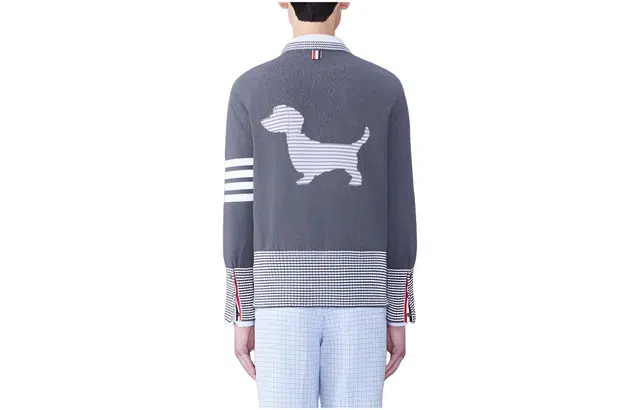 THOM BROWNE Cotton Hector Pullover