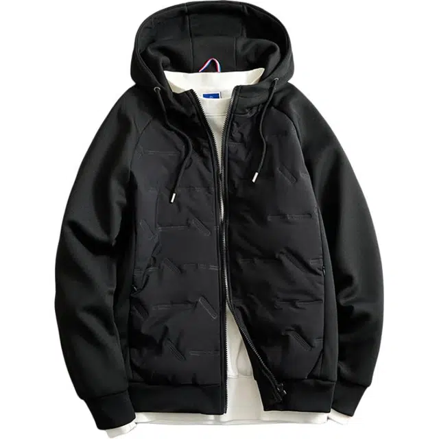 金盾 连帽百搭时尚休闲棉服 男款