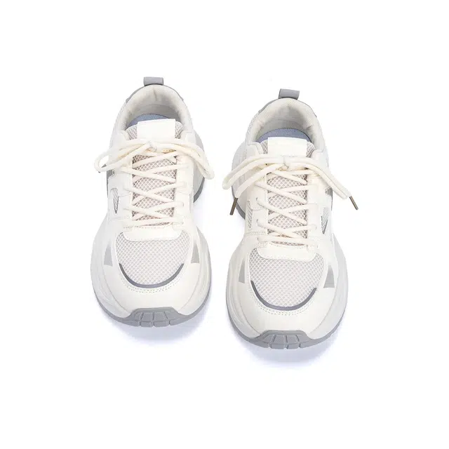 乐乐鱼 厚底百搭休闲运动小众通勤 低帮 老爹鞋 女