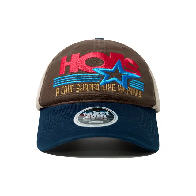 氧气樱桃 拼色软顶美式街头复古字母刺绣撞色韩系 棉 鸭舌帽 男女同款情侣款