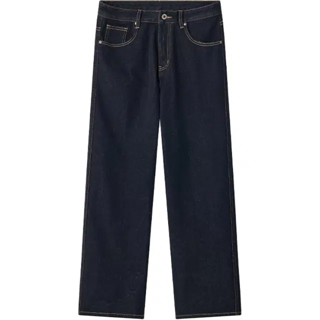 希越 美式高街复古直筒秋冬显高显瘦宽松休闲阔腿裤子牛仔裤 男女同款