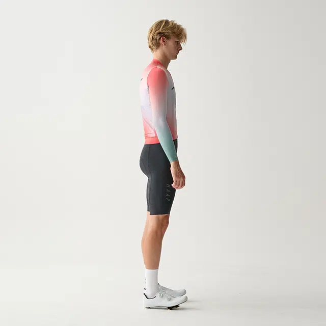 MAAP Blurred Out Pro Hex LS Jersey 2.0
