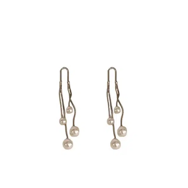 澜耀 简约气质长款流苏轻奢 小众设计高级感耳饰 铜合金 耳环 女款