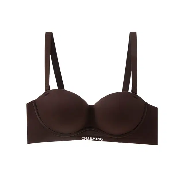 内在密码 性感半杯聚拢小胸内衣女无痕显大无钢圈收副乳防下垂文胸 女款