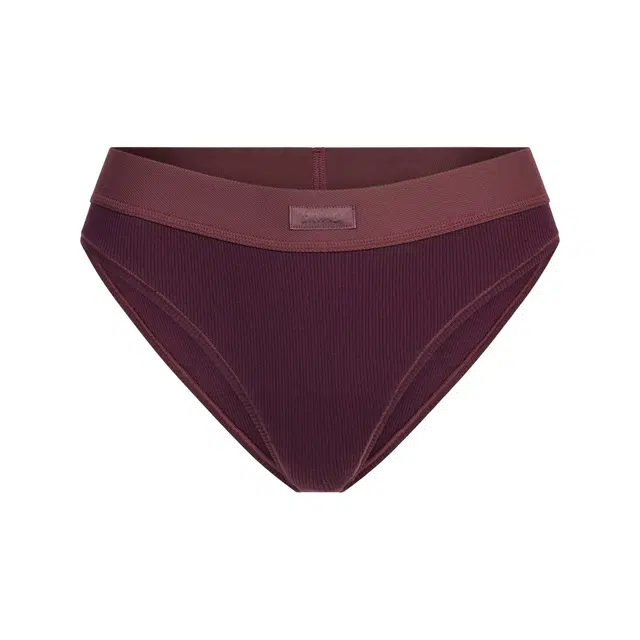 SKIMS FW25 COTTON RIB BRIEF