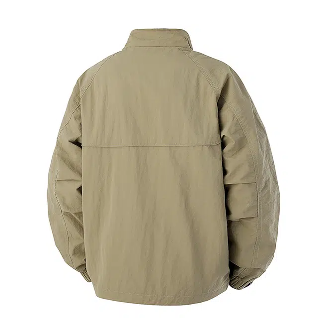 哲源 美式复古高街风宽松舒适户外运动防风防水休闲夹克外套 男女同款