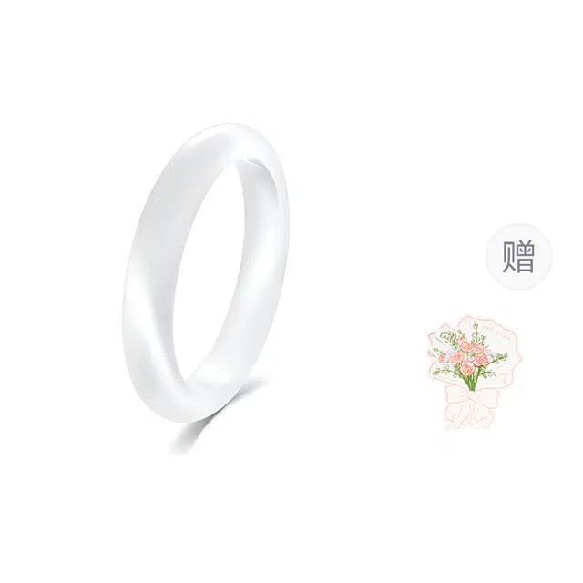 水贝 白月光 贵妃镯晶莹剔透 新中式国潮古风显气质高级感冷清感学生恋爱 玻璃猫眼 手镯 女款