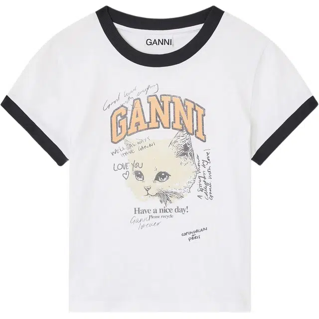 GANNI Logo SS25T