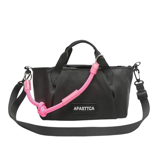 帕克熊 小众日常通勤运动徒步旅游爬山轻盈舒适单肩斜挎耐用 尼龙 手提包 常规 男女同款情侣款 多色