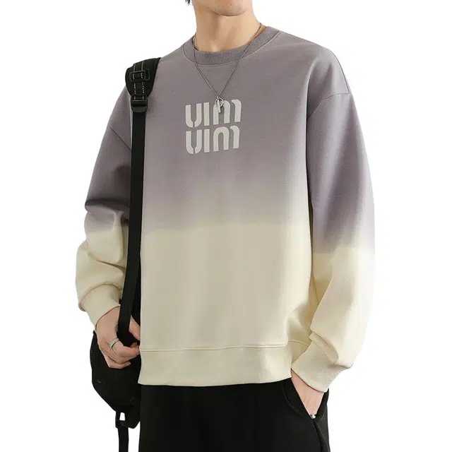 隐狼世家 潮流印花宽松打底衫衣服卫衣 男款