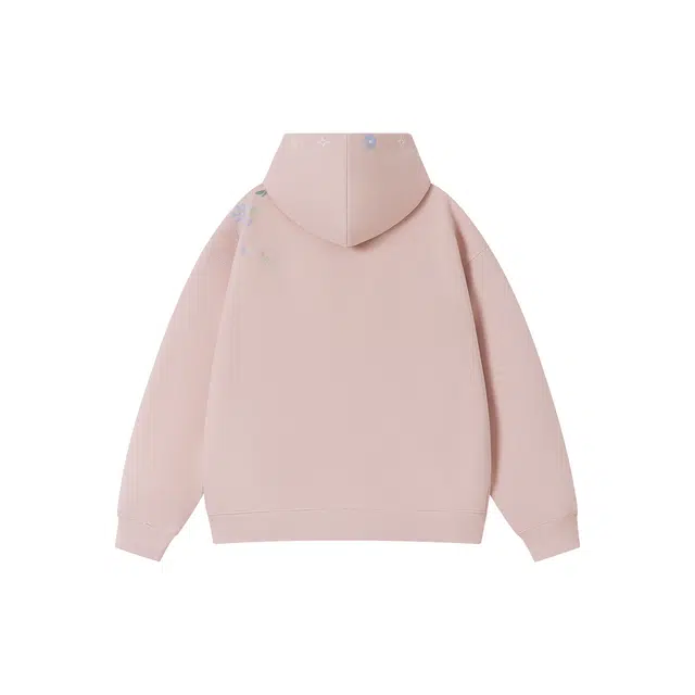 FORNINES Embroidered Hoodie Jacket