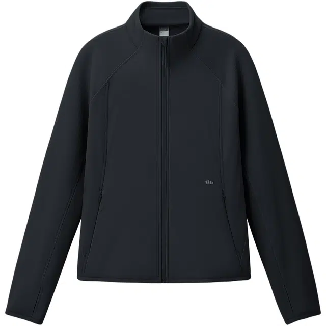 蕉下 保暖防风防寒抓绒中暖轻盈修身立领运动户外休闲舒适时尚简约夹克 女款