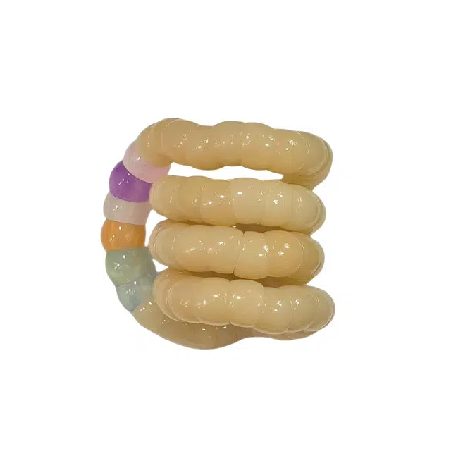 熊堡岛 多色百变扭扭乐  新中式国潮民族风专注力训练手指注意力文玩盘玩猪大肠成人无聊发呆解压神器 思维训练玩具