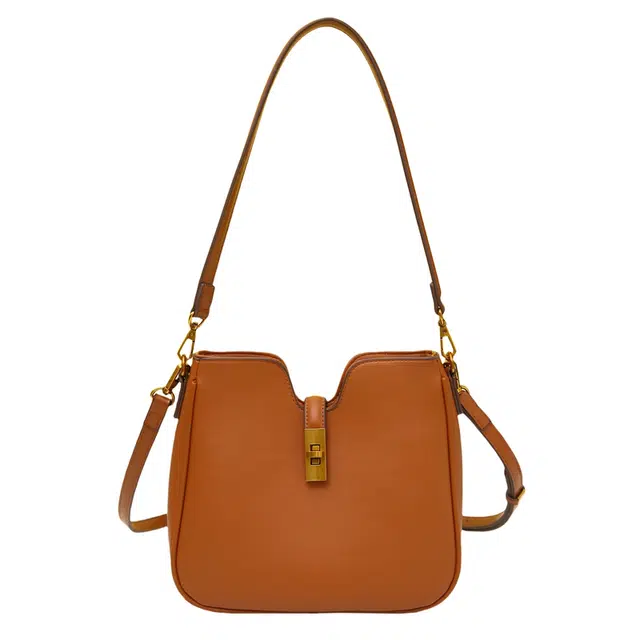 草丛喵喵喵 高级感腋下包百搭通 羊皮纹 单肩包 常规 女款 多色